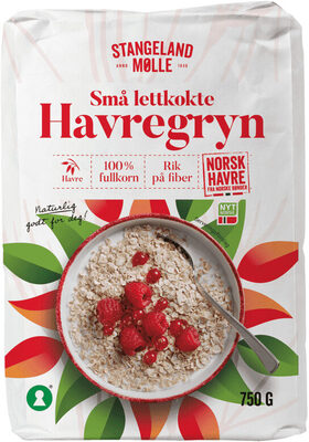 Stangeland Mølle Små Havregryn 750g