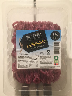 Karbonadedeig