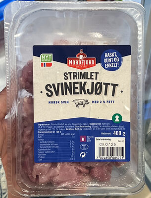 Strimlet Svinekjøtt
