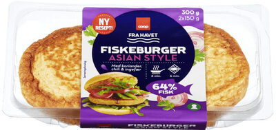 Fiskeburger asian style