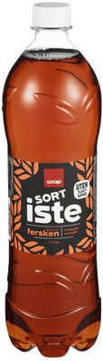Sort iste smak av fersken uten tilsatt sukker