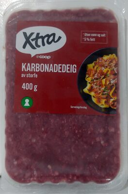 Karbonadekjøttdeig av storfe