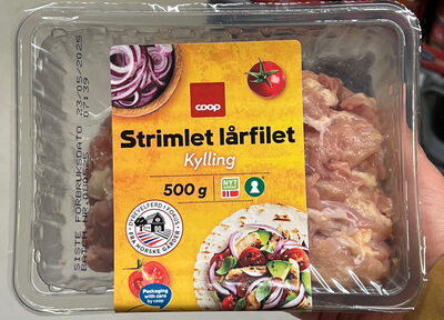 Kylling Strimlet Lårfilet