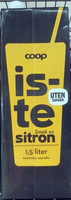 Iste Smak av Sitron Uten Sukker