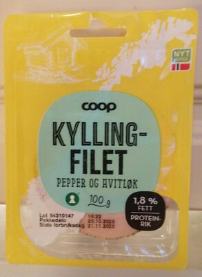 Kyllingfilet Med Pepper Og Hvitløk