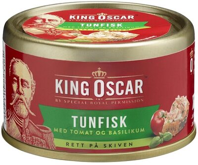 Tunfisk med tomat og basilikum