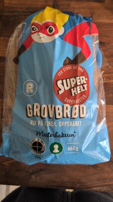 Grovbrød for store og små superhelter