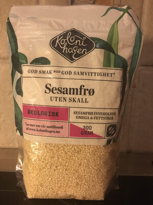 Sesamfrø uten skall