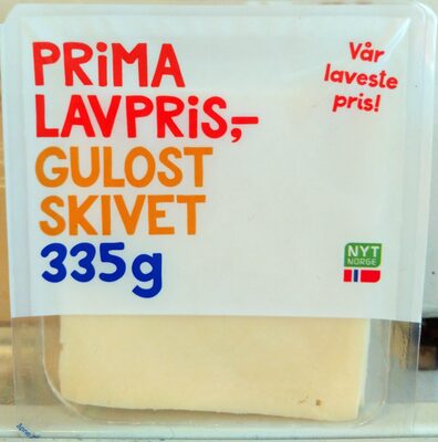 Lavprisgulost Skivet