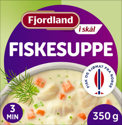 Fiskesuppe 350g Fjordland