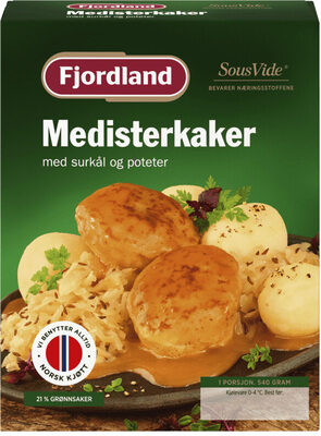 Fjordland Medisterkaker 540g