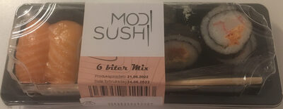 Modi Sushi 6 biter mix