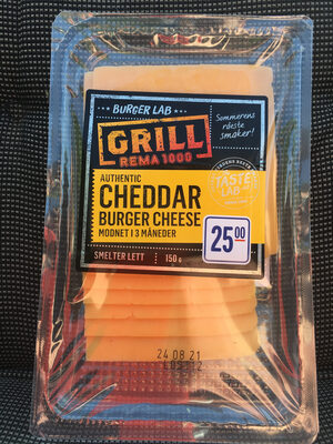 Cheddar Burger Cheese