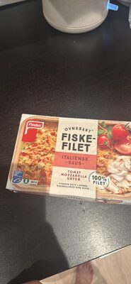 Ovnsbakt fiskefilet italiensk saus