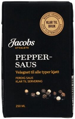 Peppersaus Kremet 250ml Jacobs Utvalgte