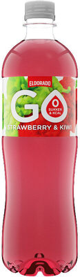 Go Leskedrikk Strawberry&Kiwi 0,8l Eldorado