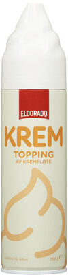 Krem Topping Av Kremfløte 250ml Eldorado
