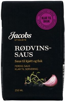 Rødvinsaus 250ml Jacobs Utvalgte