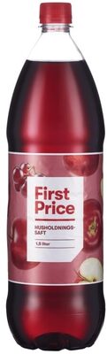 Husholdningssaft Sukkerredusert 1,5l First Price