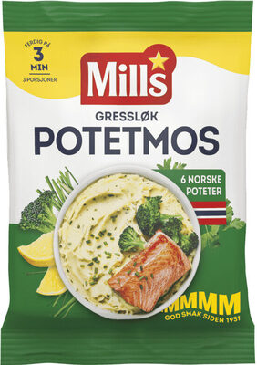 Potetmos Med Gressløk