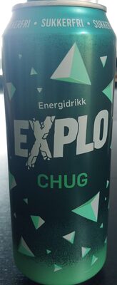 Explo Chug Sukkerfri Energidrikk