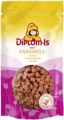 Salt karamell-fudge