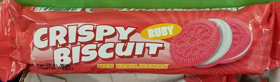 Crispy Biscuit Ruby med vaniljesmak