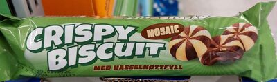 Crispy Biscuit Mosaic med hasselnøttfyll