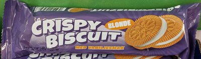Crispy Biscuit Blonde med vaniljesmak