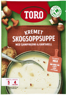 Kremet Skogsoppsuppe