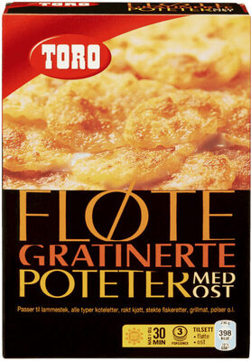 Toro Fløtegratinerte Poteter med Ost 105g