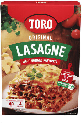 Lasagne Ovnsrett 200g Toro