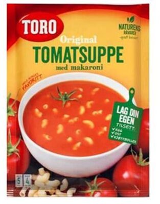 Original tomatsuppe med makaroni