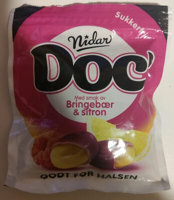 Doc' Halslinser Bringebær & sitron