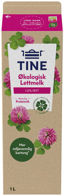 Tinemelk Lett Økologisk 1l