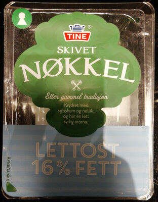 Skivet Nøkkel Lettost 16% Fett