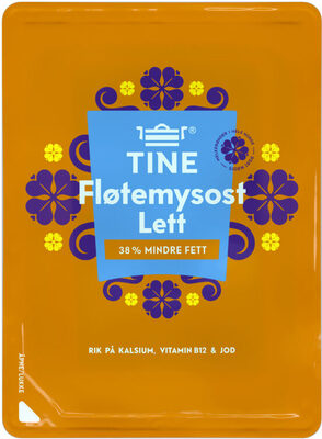 Fløtemysost Lettere skivet 130g Tine
