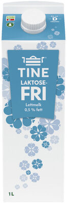 Laktosefri lettmelk 0.5%