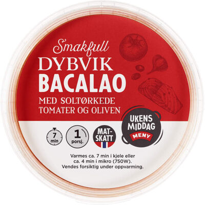 Bacalao m/Oliven Fersk 450g Dybvik
