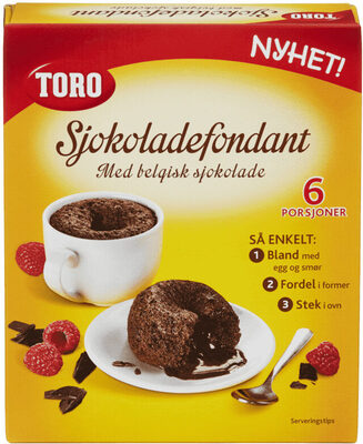 Toro Sjokoladefondant 232g