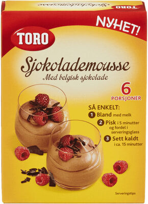 Toro Sjokolademousse 94g