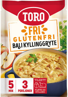 Bali Kyllinggryte glutenfri 70g Toro