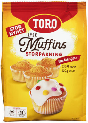 Lyse Muffins Familiepakkning