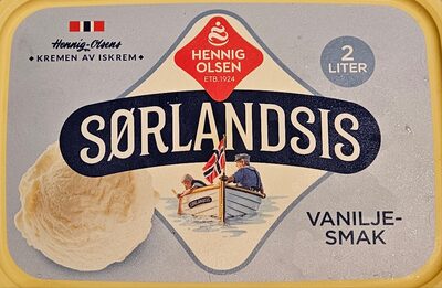 Sørlandsis Vaniljesmak