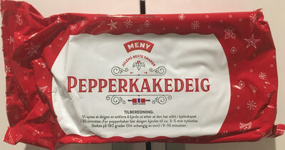 Pepperkakedeig