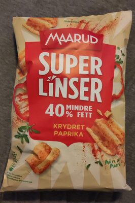 Superlinser krydret paprika