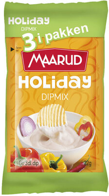 Holiday Dipmix 3 i pakken