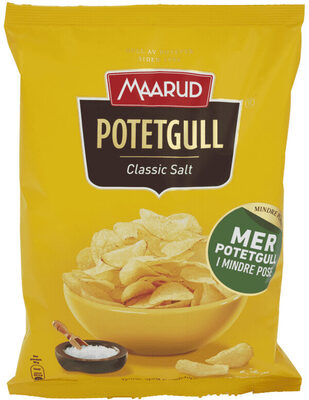Potetgull Classic Salt