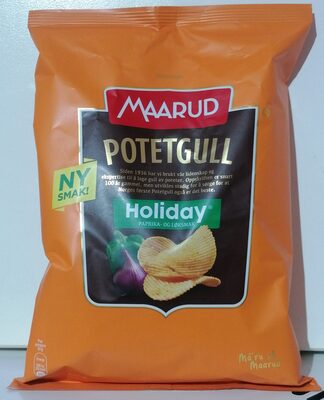 Holiday Potetgull Paprika- og Løksmak