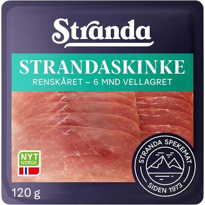 Renskåret Strandaskinke 120 g